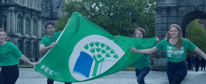 Trinity flag raising